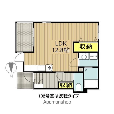 ヴァーサ清水ケ岡の間取り写真