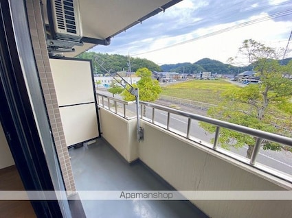 ビエント[1K/33.4m2]のバルコニー