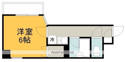 Ｎビル[1K/23m2]の間取図