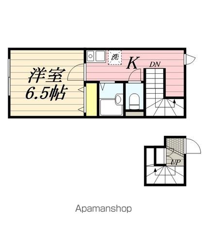 【プラージュ知手Ｄ棟の間取り】