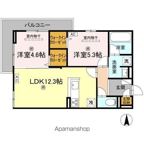 CAMPANELLA山本の間取り写真