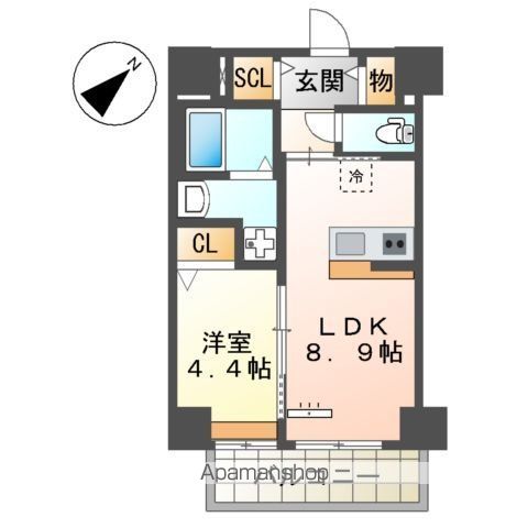 セラヴィ箱崎の間取り写真