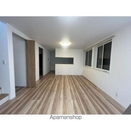 新宿区市谷山伏町戸建　Ａ棟[3LDK/93.57m2]のリビング・居間