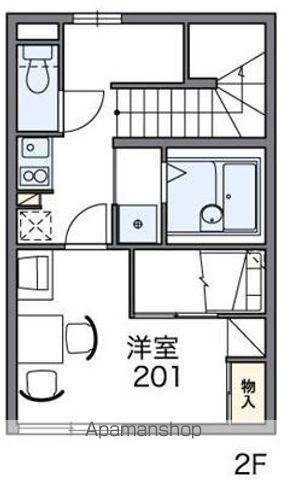 レオパレスヒルの間取り