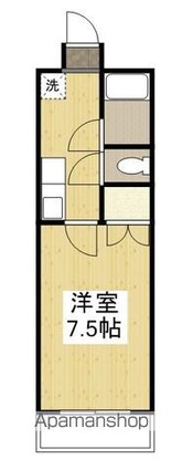 宮内ひまわりハイツ[1K/24.17m2]の間取図