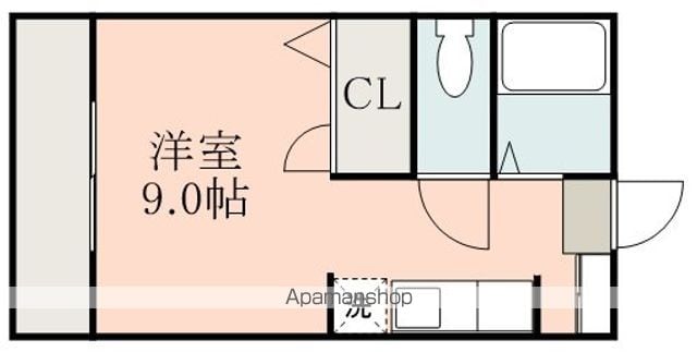 シャトーハイツ広木の間取り写真
