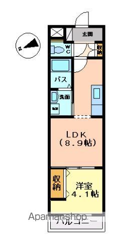 アヴァンティ三篠の間取り写真