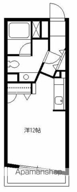 アーバンコート９９[1R/32.94m2]の間取図