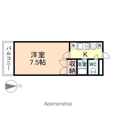 ジョイナス四ツ葉町 A棟の間取り写真