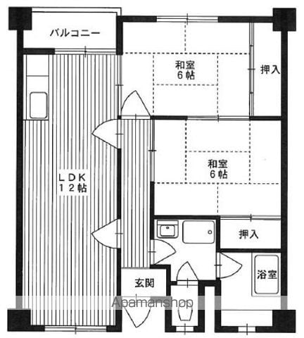 第3清涼マンションの間取り写真