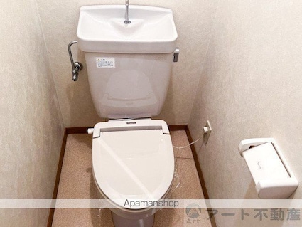 ブラウンハイム土居田[1K/24.8m2]のトイレ