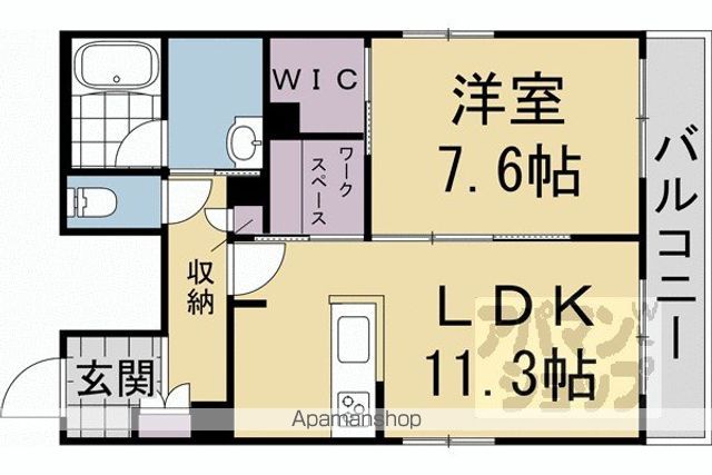 レフィシア西院IIの間取り写真