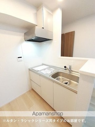 広島県三原市宮浦５丁目[1DK/38.81m2]のキッチン