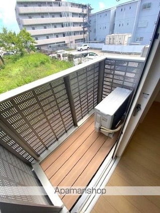 Ｄーｒｏｏｍ小松島[1K/26.93m2]のバルコニー