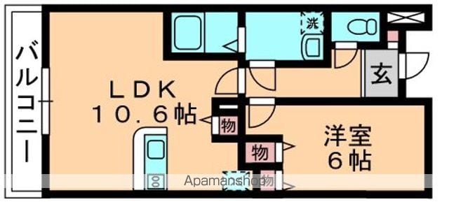 アスモグランデの間取り写真