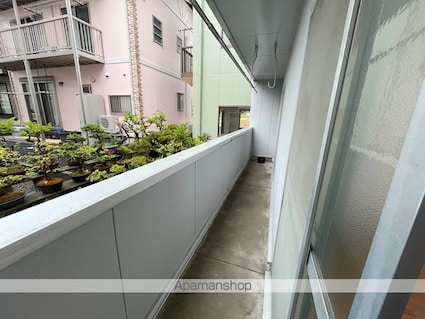 呉竹ビューハイム[2LDK/49.74m2]のバルコニー