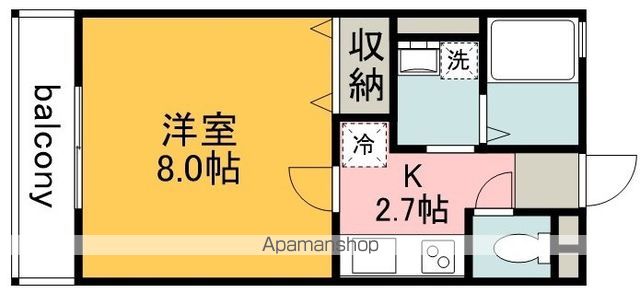 シャルマンハイツの間取り写真