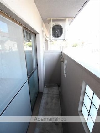 ラフール築山[1R/28.44m2]のバルコニー