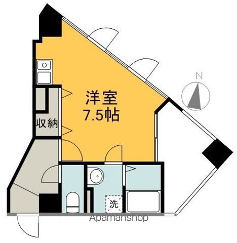 DOLCE竹屋町の間取り写真