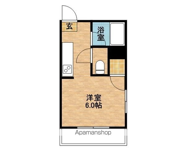シャトレー鴨池の間取り写真