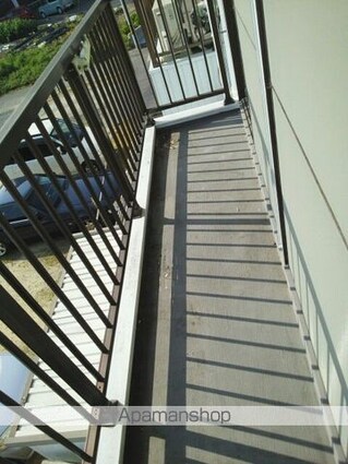 シティ森[2LDK/49.68m2]のバルコニー