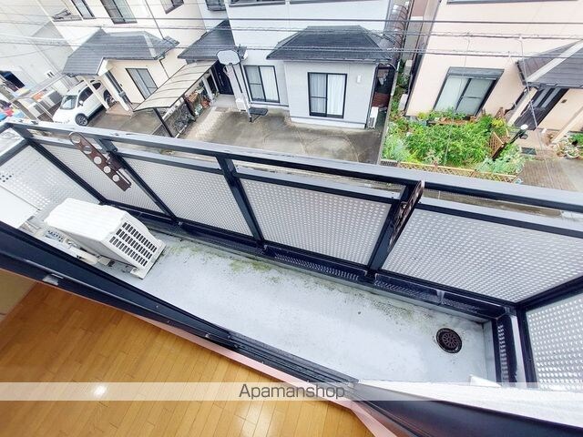 Ｅ’ｓ　ＦＬＡＴＳ[1R/18.62m2]のバルコニー