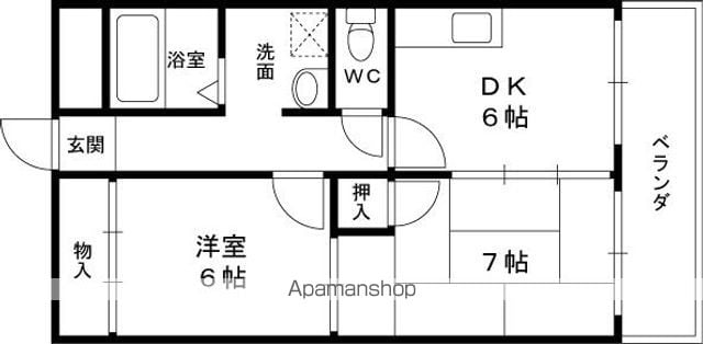 エスポワール鴻池の間取り写真