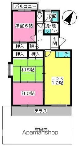 セラヴィ90の間取り写真