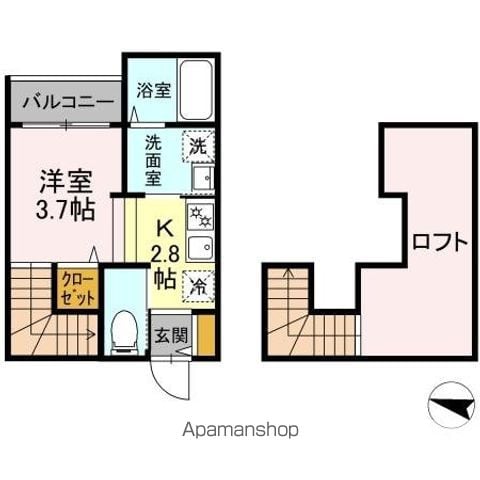 MODERN PALAZZO須屋 BALMの間取り写真
