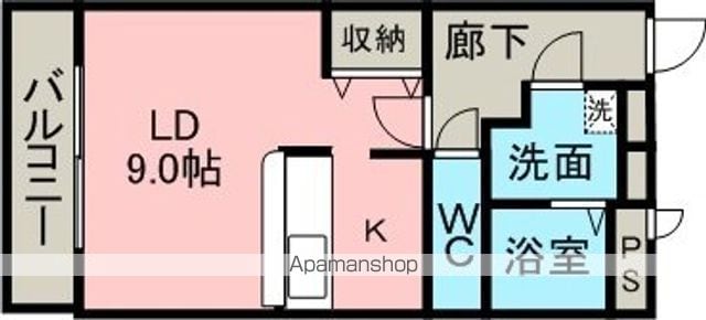 プリミエール塩付通の間取り写真