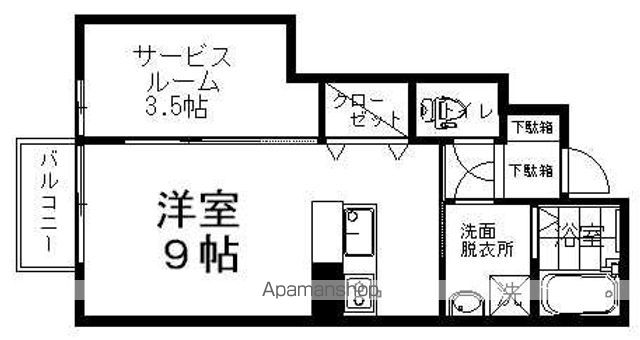 ソレイユの間取り写真