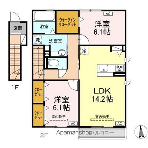 【Ｔ・ＬＯＯＰ　ＡＢ　Ｂ棟の間取り】