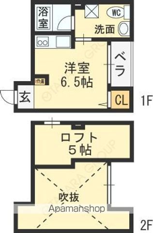 TIERRA 長瀬 STAの間取り写真
