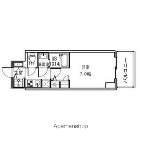 S-RESIDENCE福島Alovitaの間取り写真