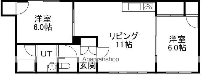 SWEETHOME21の間取り写真