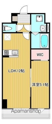 ＴＲＩＮＩＴＹ[1LDK/40.05m2]の間取図