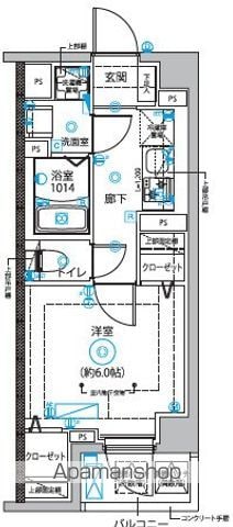 DIPS西新井の間取り写真