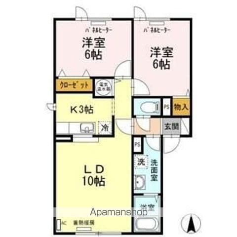 セジュールパレの間取り写真