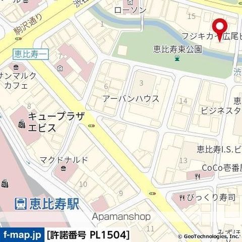 ユニーブル恵比寿の周辺写真