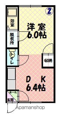 マンションつるやの間取り写真