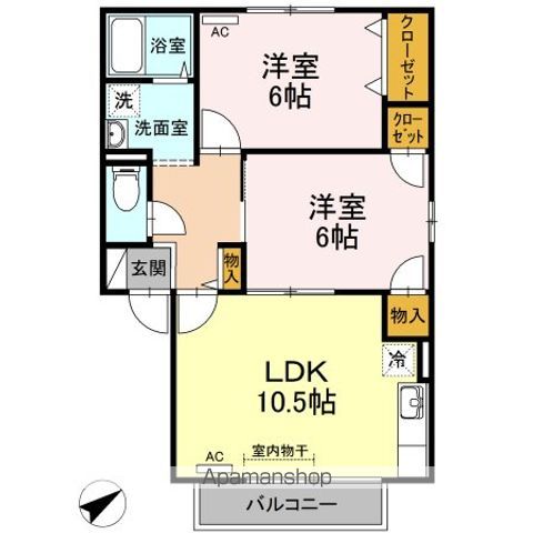 TMKホープI T棟の間取り写真