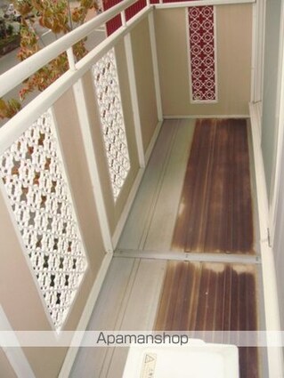 フォーダイヤモンズタウン　Ａ[2K/40.32m2]のバルコニー