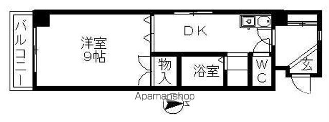 ラヴィアン名駅の間取り写真