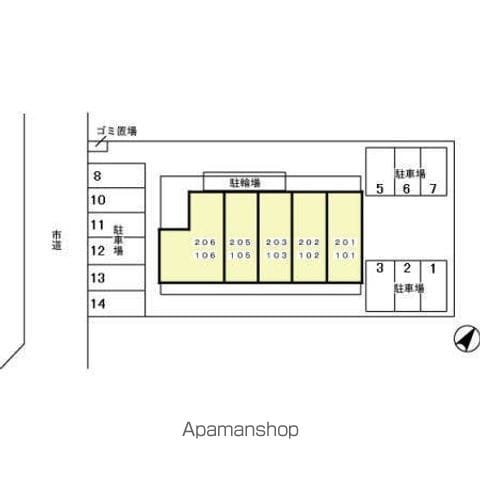 シェーンガルテン 205 ｜ 千葉県流山市おおたかの森西１丁目30-3（賃貸アパート1K・2階・27.86㎡） その27