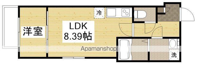 セブンプロート江波東の間取り写真