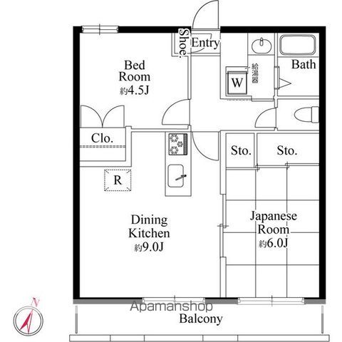 ブランシェ松戸の間取り