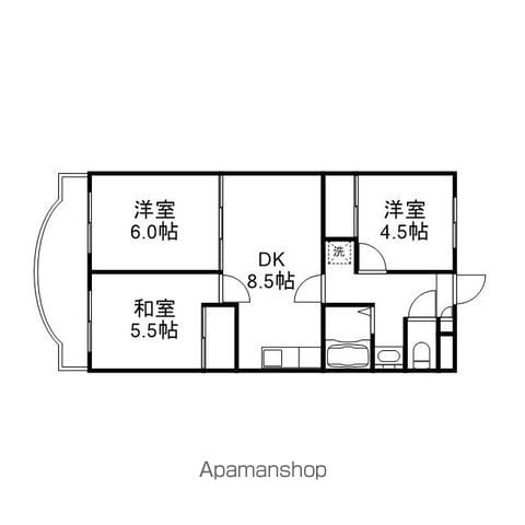 成和第3ビルの間取り写真