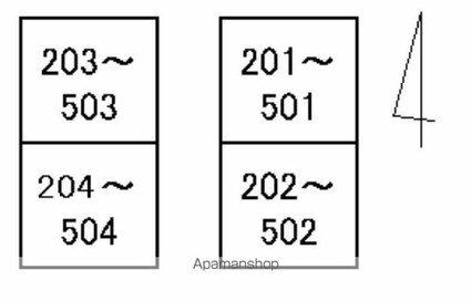 コリドールノール[1R/26.9m2]の配置図