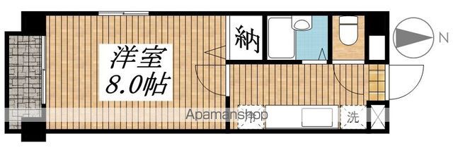 【昭島市朝日町のマンションの間取り】