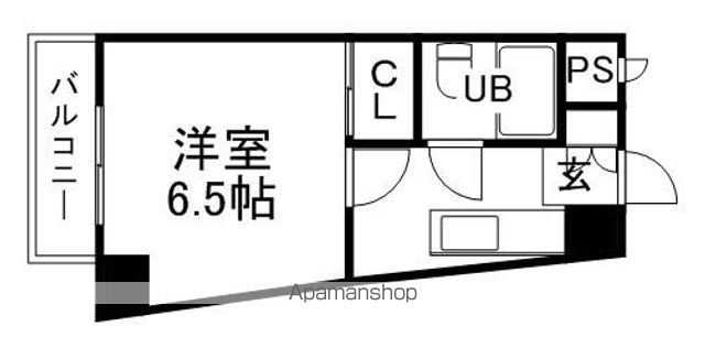 【ルエメゾンロワール渡辺通りの間取り】